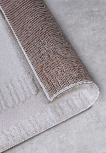 Krem staza 80x240 cm Bartoux Cream White – Elle Decoration