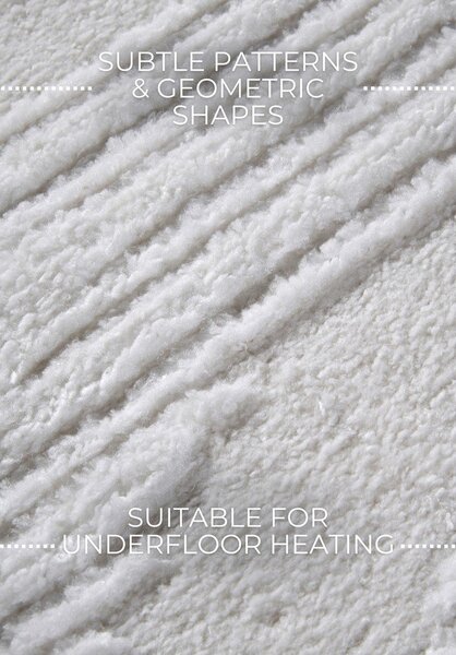 Krem staza 80x240 cm Bartoux Cream White – Elle Decoration