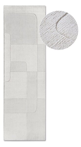 Krem ručno rađena vunenia staza 80x250 cm Charlotte – Villeroy&Boch