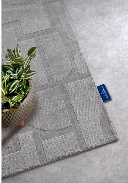 Siva ručno rađena vunenia staza 80x250 cm Alexis – Villeroy&Boch