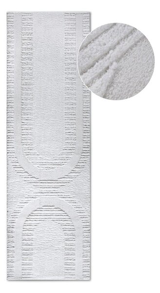 Krem staza 80x240 cm Bartoux Cream White – Elle Decoration