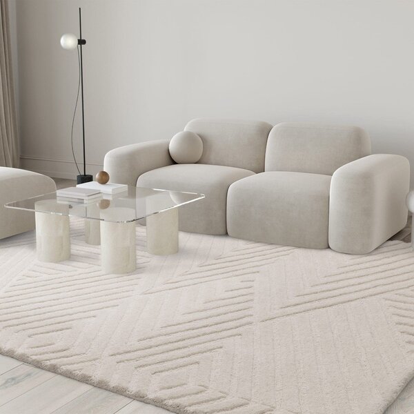 Krem vuneni tepih 200x290 cm Hague – Asiatic Carpets