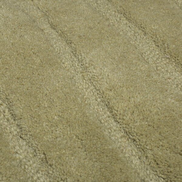 Kaki zelena ručno rađena vunena staza 60x230 cm Mesmerise Sage – Flair Rugs