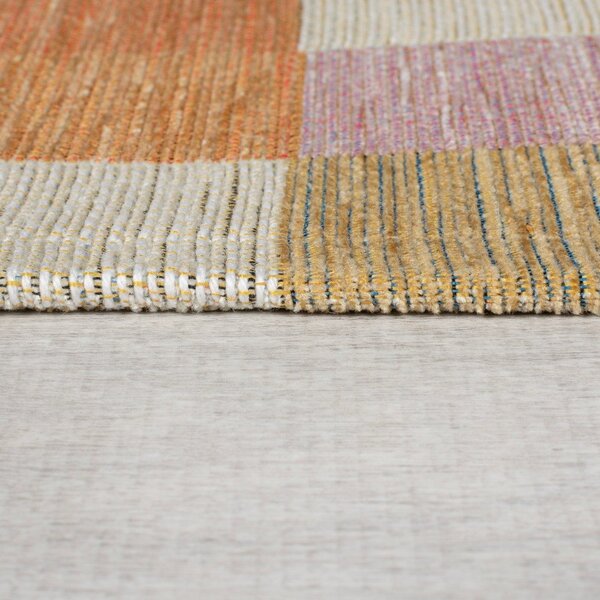 Narančasta/u prirodnoj boji staza 60x230 cm Riley Block Geo – Flair Rugs