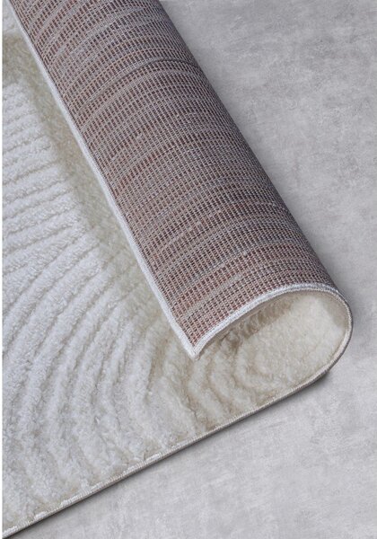 Krem staza 80x240 cm Chappe Cream White – Elle Decoration