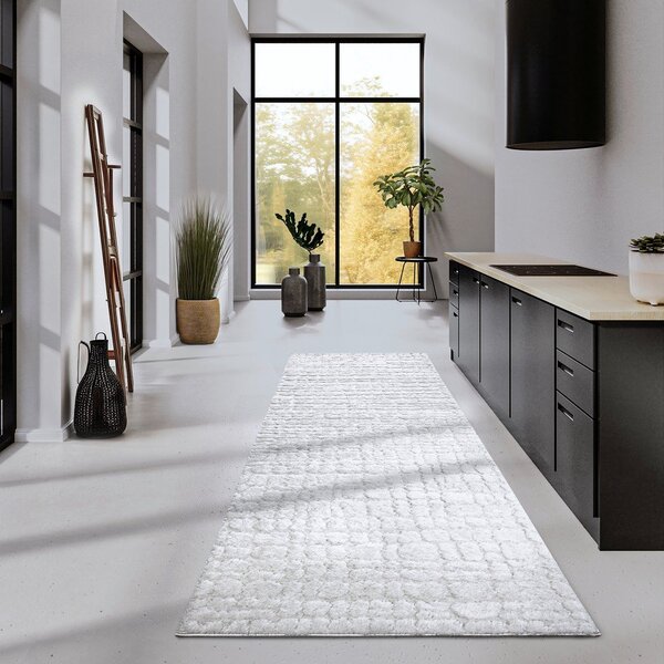 Krem staza 80x240 cm Artistique Cream White – Elle Decoration