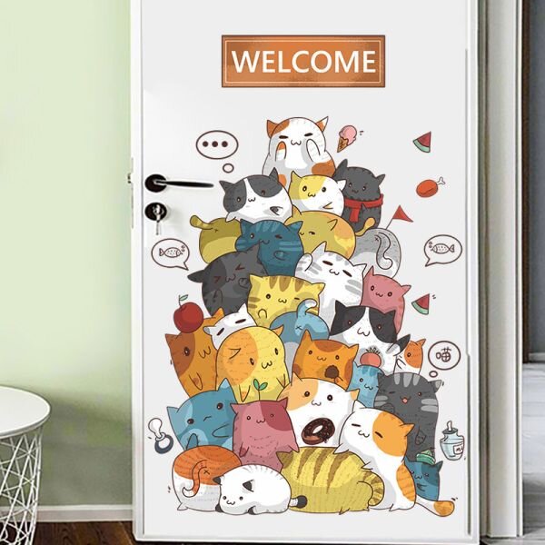 Zidna naljepnica Welcome