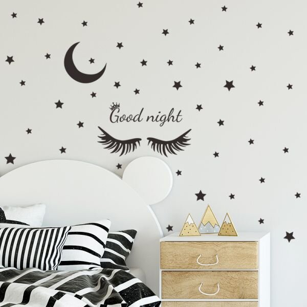 Zidna naljepnica Good night