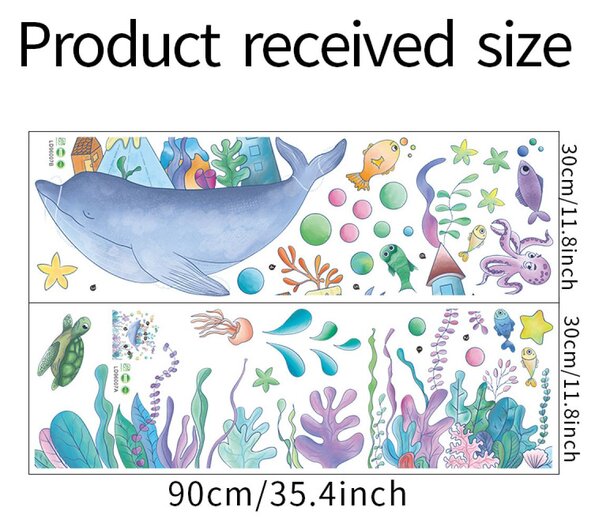 Zidna naljepnica Whale