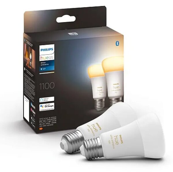 Philips Hue AMBIANCE PAMETNA ŽARULJA LED 2×E27/2200 - 6500K/1100lm PRIGUŠIVA 8719514291256