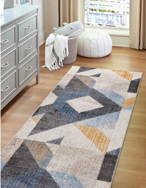 Svijetlo siva staza 67x200 cm Soft Halleby – FD