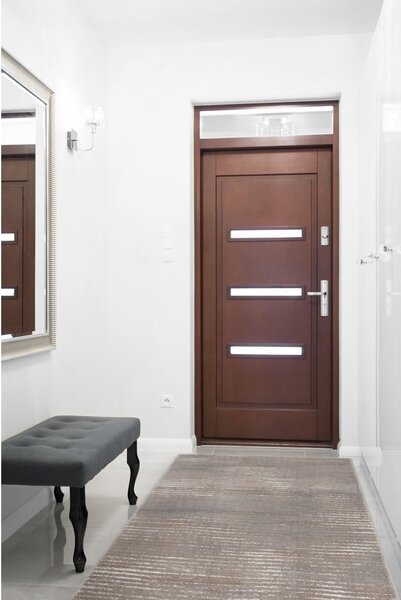 Staza sivo-bež 80x250 cm Soft Gik P – FD