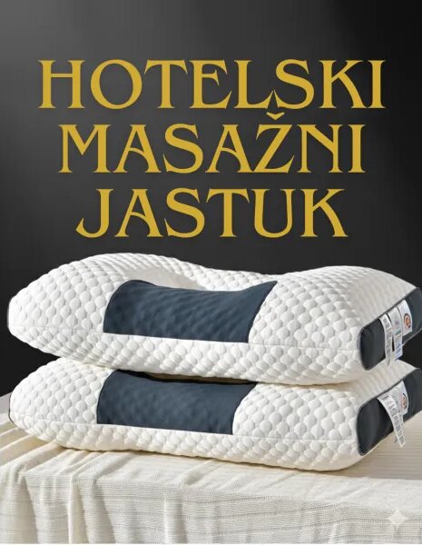 Hotelski SPA ortopedski jastuk 65x40 cm