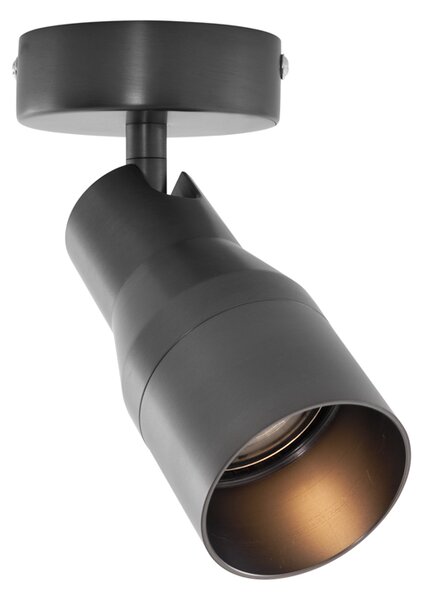 Moderno stropno svjetlo s reflektorom, tamnosivo, GU10, Ø50 mm - Stanley