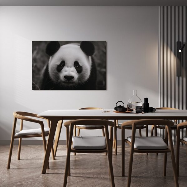 Slika slatka panda u prirodi