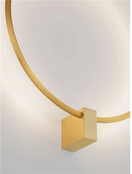 CERCIO ZIDNA LED SVJETILJKA ZLATNA 21W IP20 CCT 2700-3000-4000K NL9060270
