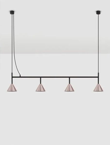 CONICO LUSTER CRNI GU10 4X10W IP20 NL9011433