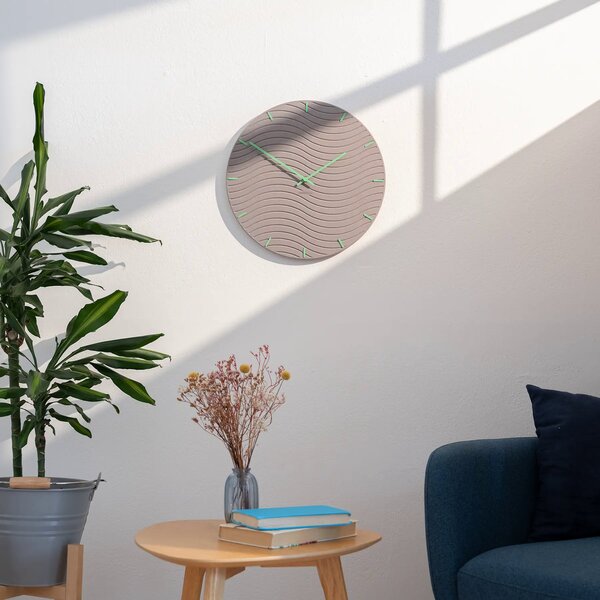 Zidni sat Luxhora Rivella Light Grey 11 boja kazaljki