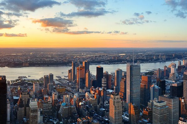 Fototapeta panorama grada New York