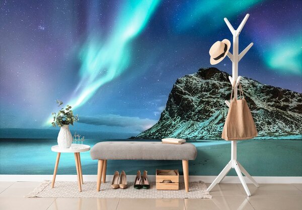 Fototapeta polarna svjetlost u Norveškoj