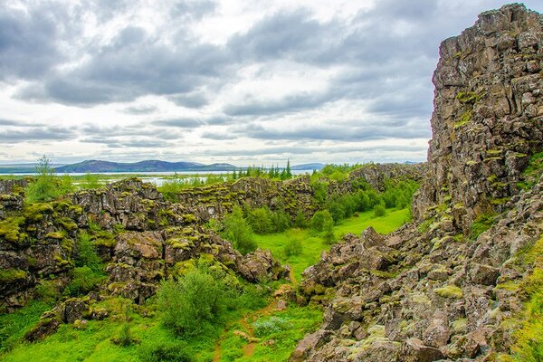 Fototapeta Nacionalni park Thingvellir