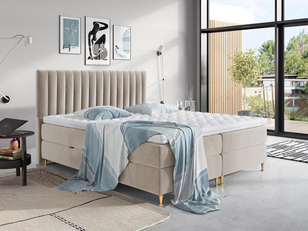 Bračni krevet Boxspring 140 cm Rondel (fresh 01)