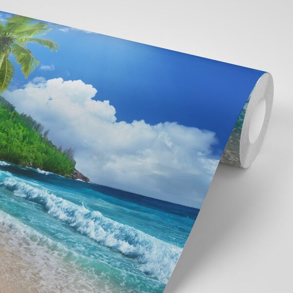 Fototapeta prekrasna plaža na otoku Šejšeli