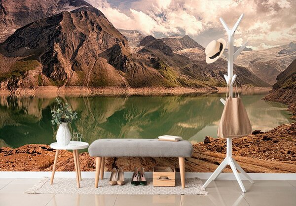 Fototapeta jezero u planinama