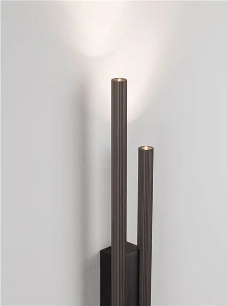 BRILLIA ZIDNA LED SVJETILJKA CRNA 11W IP20 CCT 2700-3000-4000K NL9060278