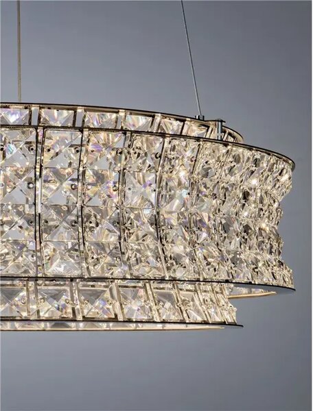 CELYSIA KRISTALNI LED LUSTER 56W IP20 3500K TRIAK PRIGUŠLJIV NL9019773
