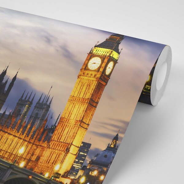 Fototapeta noćni Big Ben u Londonu
