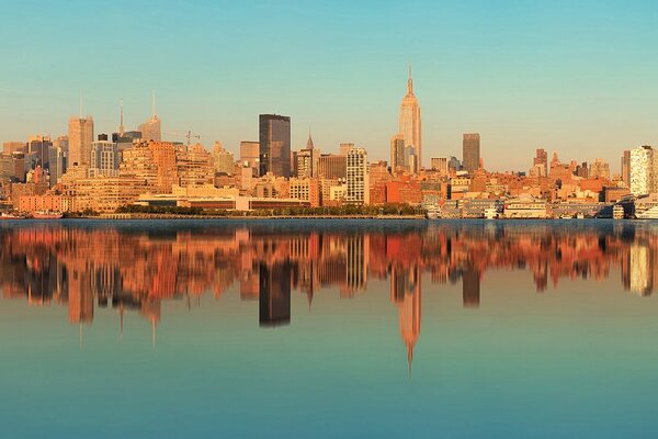 Fototapeta odsjaj glamuroznog New York-a