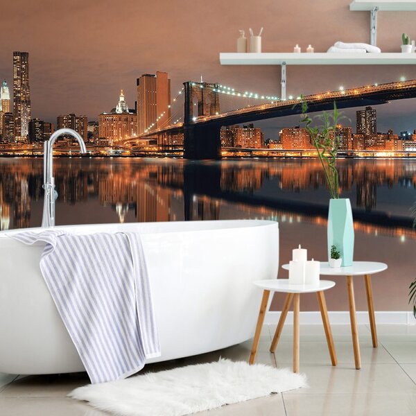 Fototapeta most u Manhattane-u