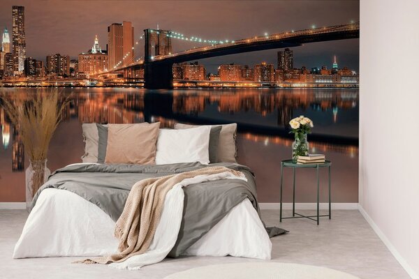 Fototapeta most u Manhattane-u