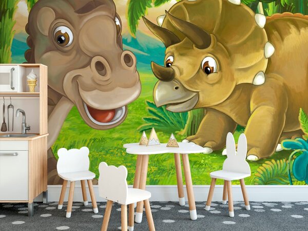Tapeta veseli dinosauri