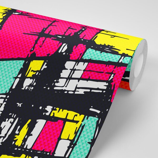 Tapeta mladenački pop-art