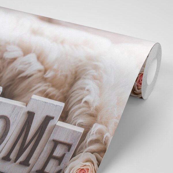 Fototapeta mrtva priroda s natpisom Home