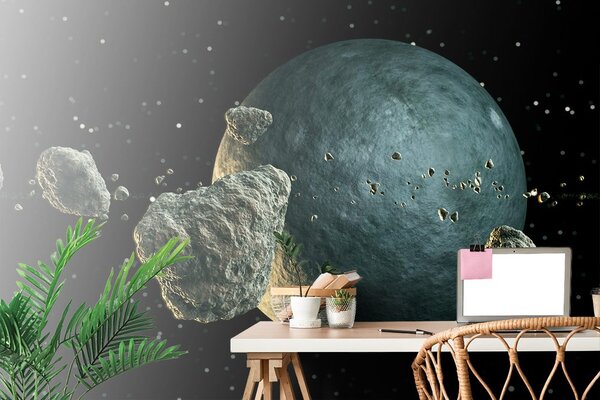 Tapeta meteori oko planete
