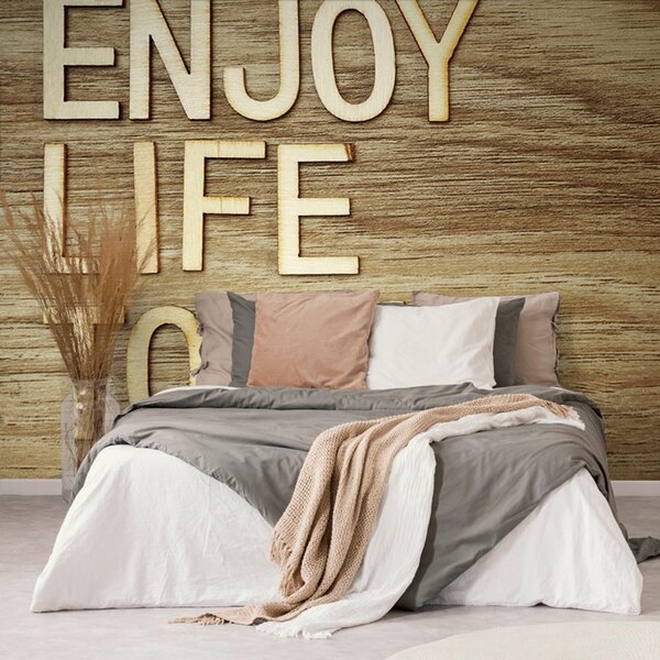 Tapeta s citatom - Enjoy life today