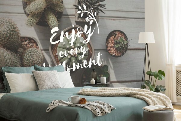 Tapeta s citatom - Enjoy every moment