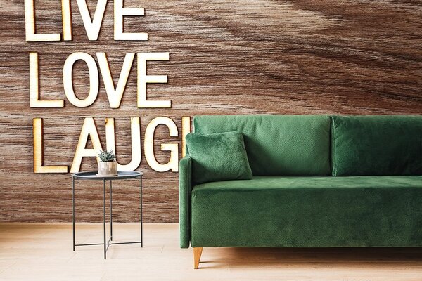 Tapeta s riječima - Live Love Laugh