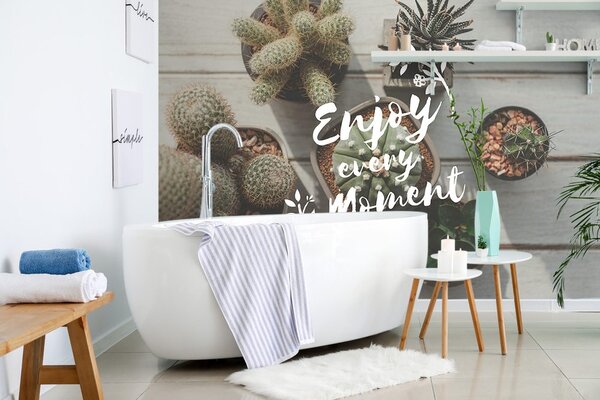 Tapeta s citatom - Enjoy every moment