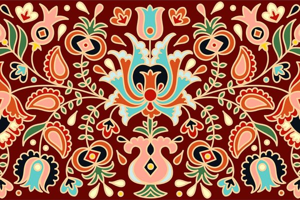 Tapeta narodni ornament