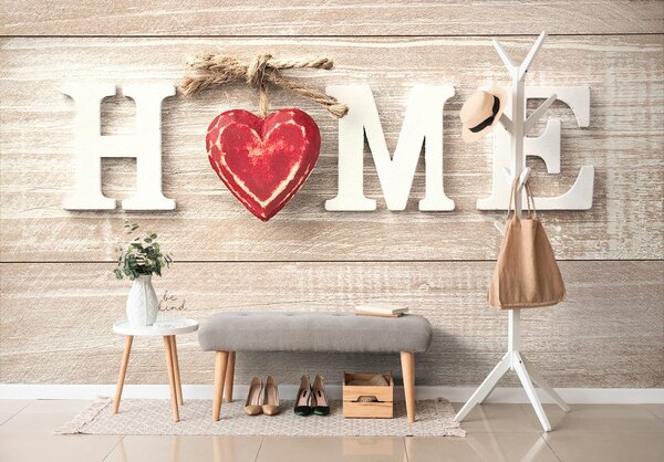 Tapeta s natpisom Home