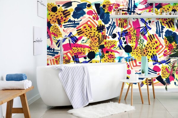 Tapeta pop-art apstrakcija