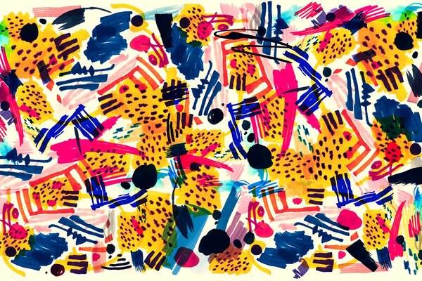 Tapeta pop-art apstrakcija