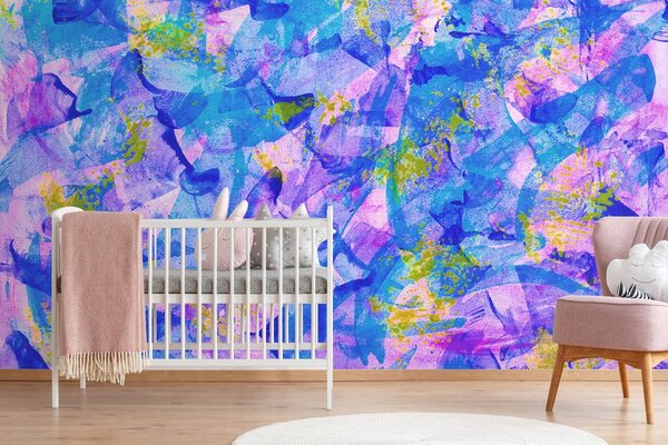 Tapeta pastelna apstraktna umjetnost