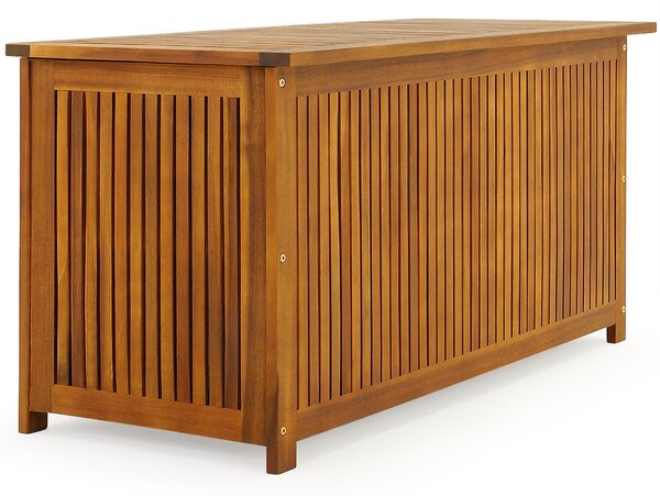 Drvena kutija za pohranu ACACIA, 117x50x59 cm, prirodna smeđa Jurhan