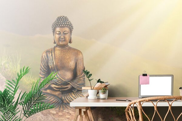 Tapeta kip Buddhe u meditacijskom položaju