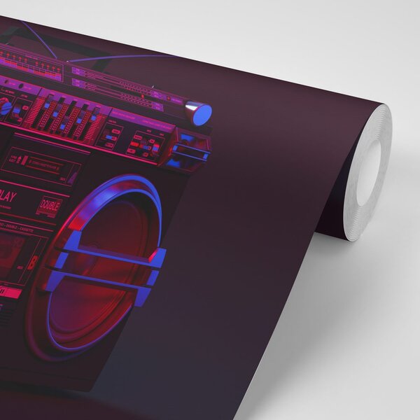 Fototapeta disco radio iz 90-ih